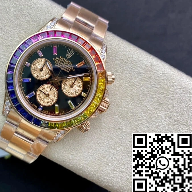 Factory Rolex 116595 RBOW Daytona Rose Gold TW 0126